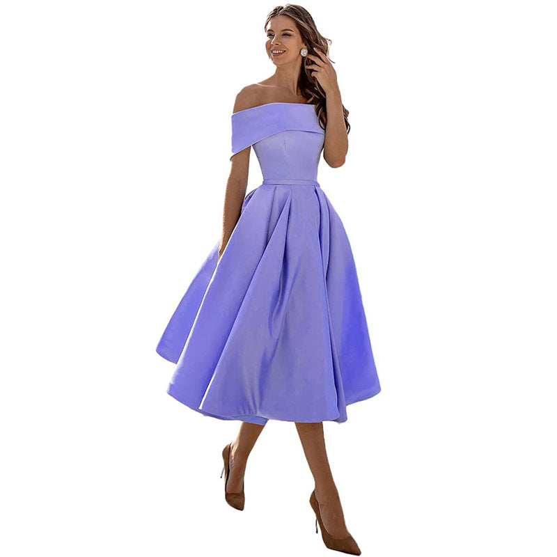 Damen Lässiges Elegantes Kleid