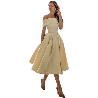 Damen Lässiges Elegantes Kleid