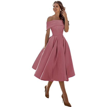 Damen Lässiges Elegantes Kleid