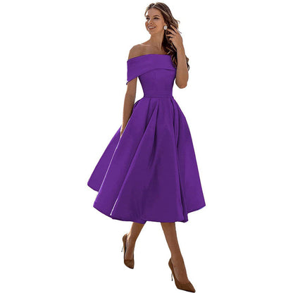 Damen Lässiges Elegantes Kleid