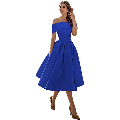 Damen Lässiges Elegantes Kleid