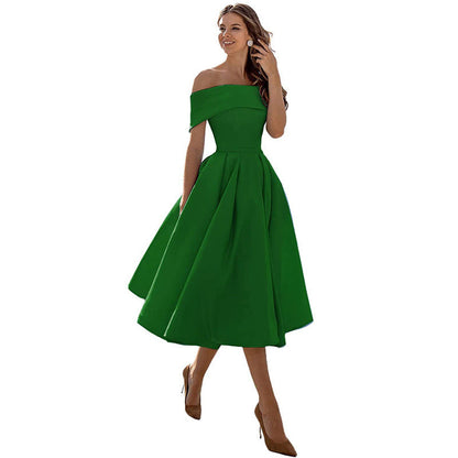 Damen Lässiges Elegantes Kleid