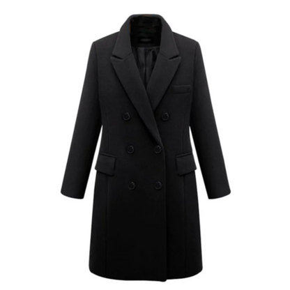 Dorina | Damen Eleganter Stilvoller Kurzer Trench Mantel | Kurz